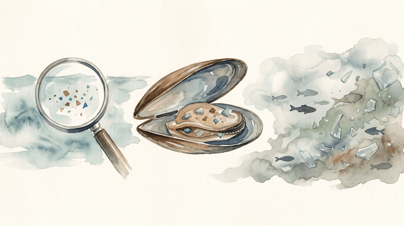 Microplastics in seafood