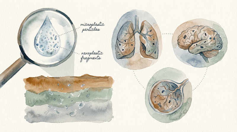 Nanoplastics, microplastics, and human exposure