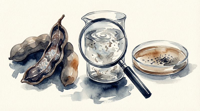 Tamarind and microplastics