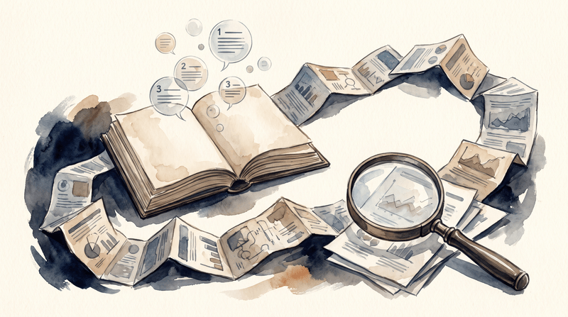 Why we publish our sources